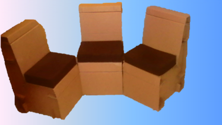 JUEGO DE SILLAS TIPO SILLON